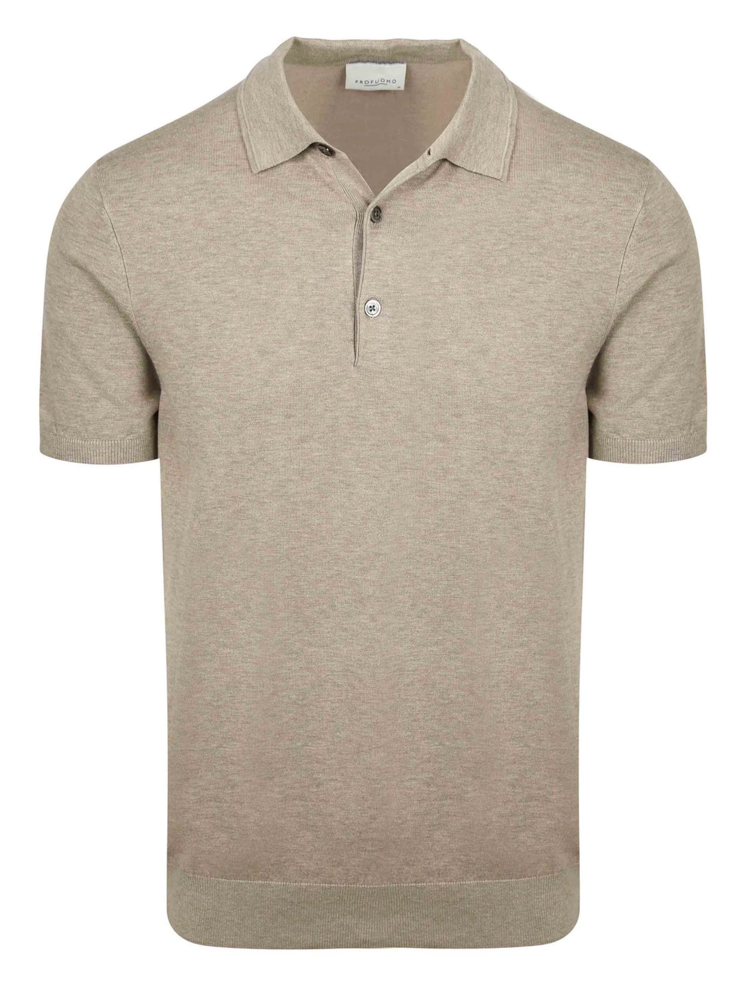 Profuomo Shirt in Beige: front