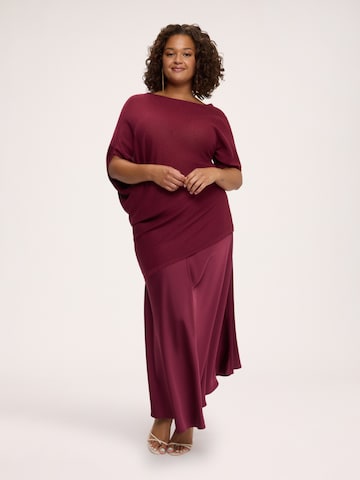 Pull-over Fiorella Rubino en rouge : devant