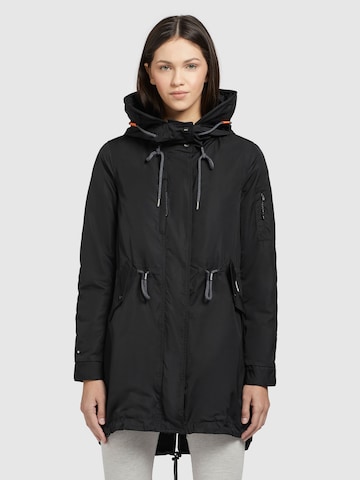 khujo Between-seasons parka 'Dayes' in Black