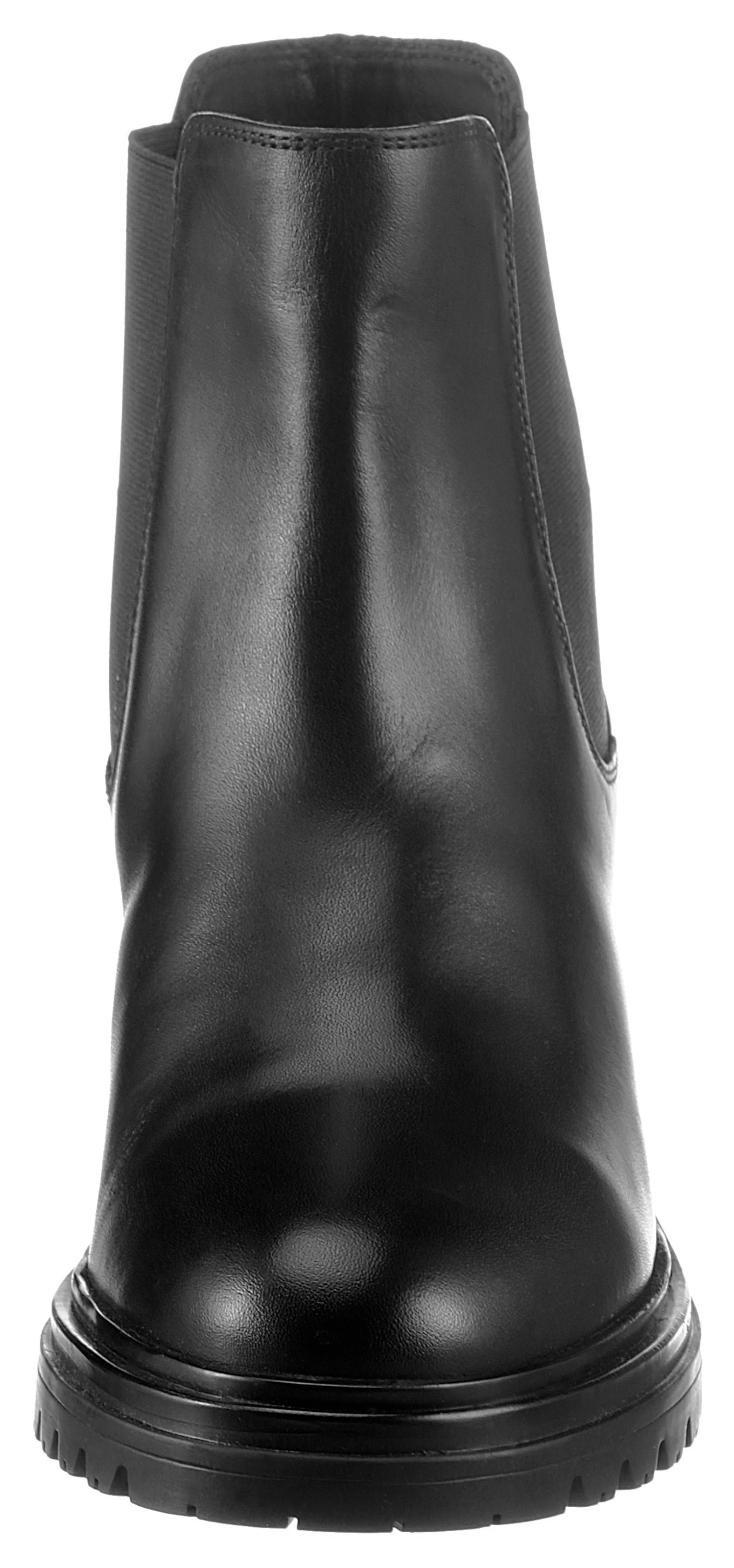 GEOX Chelsea boots 'Damiana' in Zwart