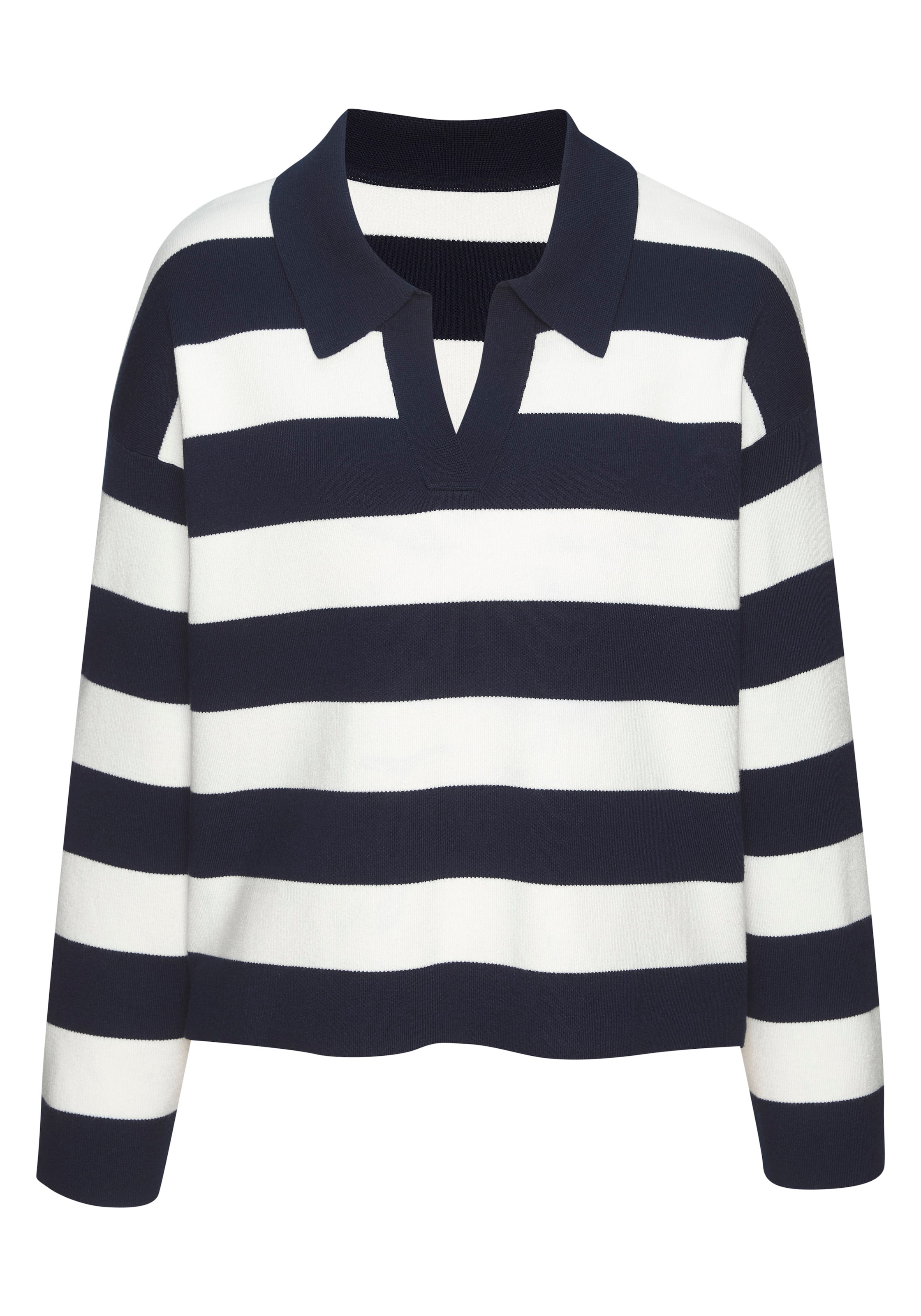 LASCANA Pullover in Blau: Vorderseite