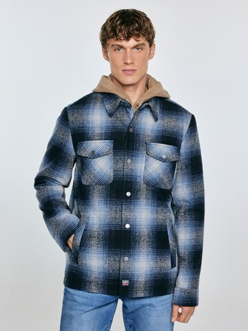 Veste mi-saison 'OBIS' BIG STAR en bleu : devant