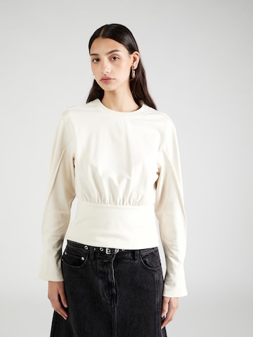 3.1 Phillip Lim T-shirt i beige: framsida