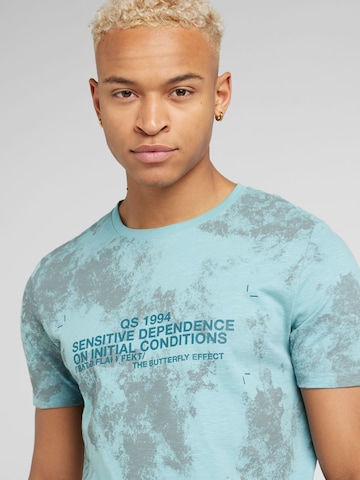 T-Shirt QS en bleu