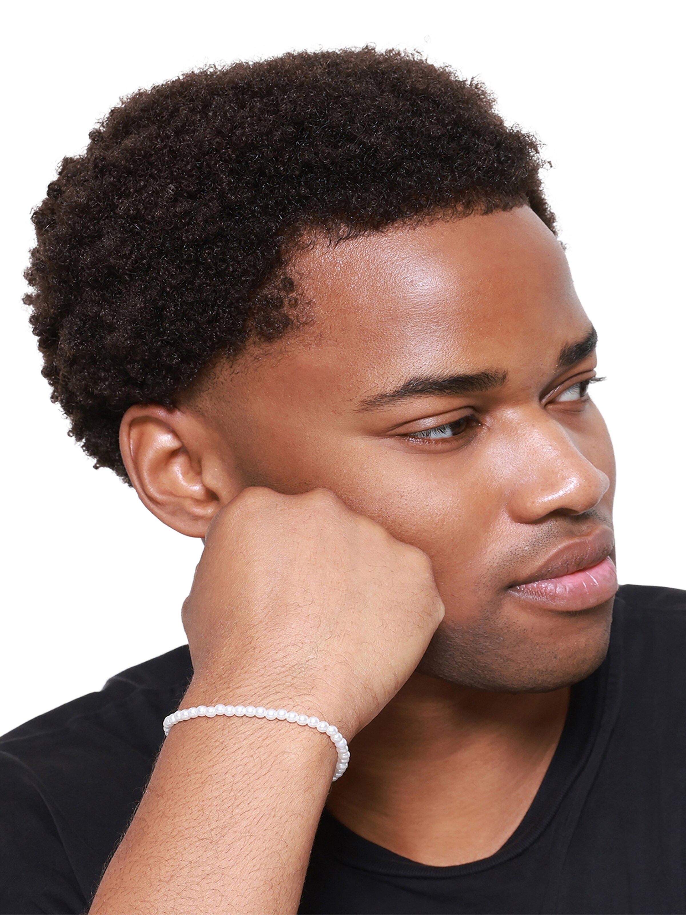 Heideman Bracelet 'Blake' in White: front