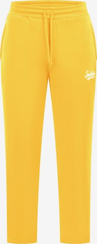 Smilodox Loose fit Trousers in Yellow: front