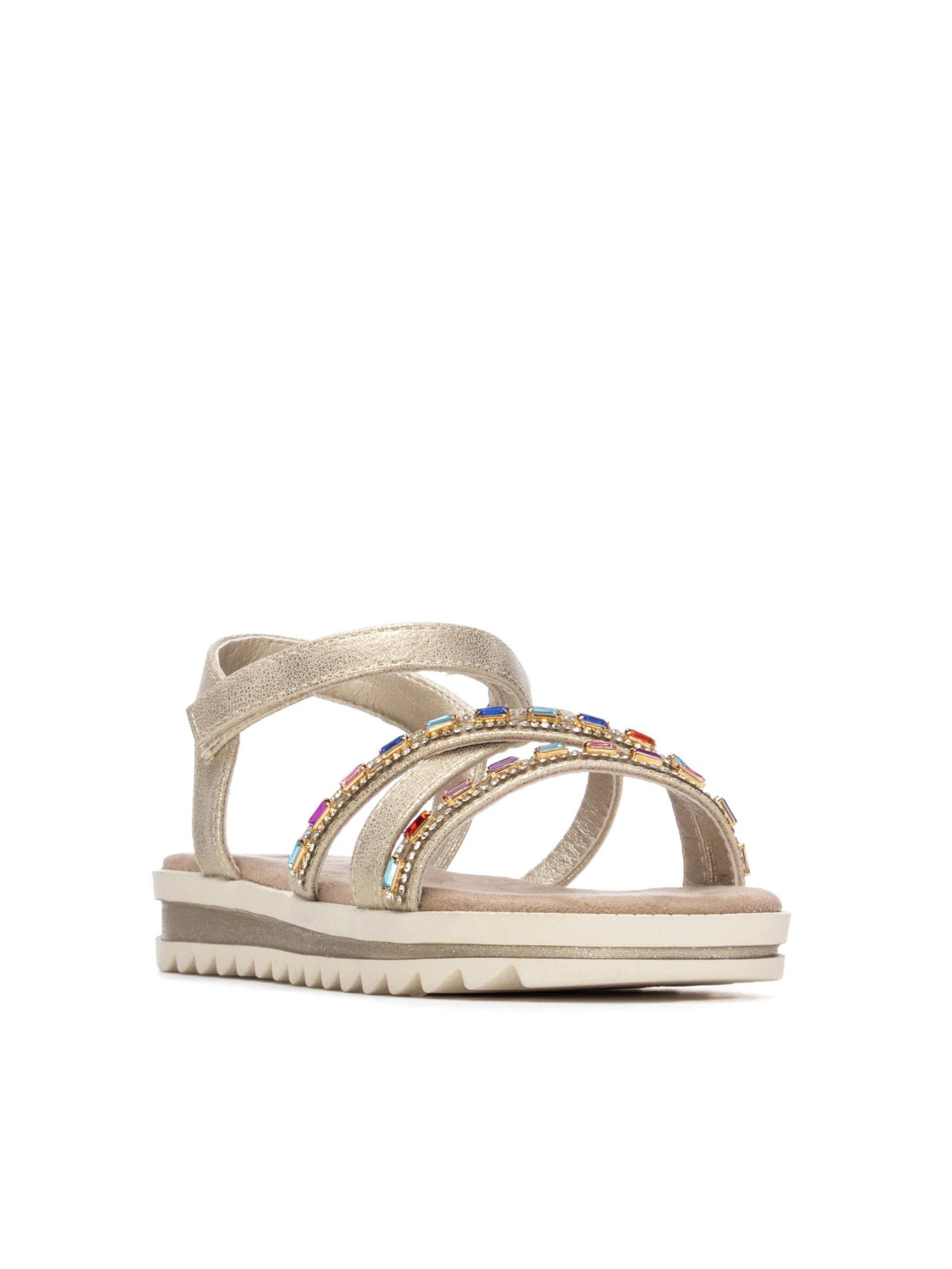Xti - Sandalias en oro: frente