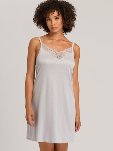Hanro Negligee 'Mae' in Grey: front