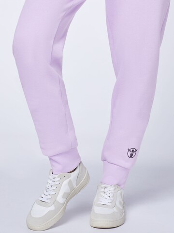 CHIEMSEE Tapered Pants in Purple