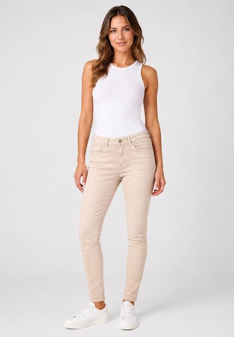 Slimfit Jeans di Elara in beige