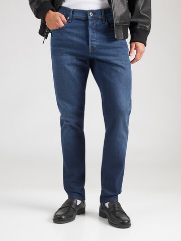 G-STAR Slimfit Jeans '3301 Slim' in Blau: Vorderseite