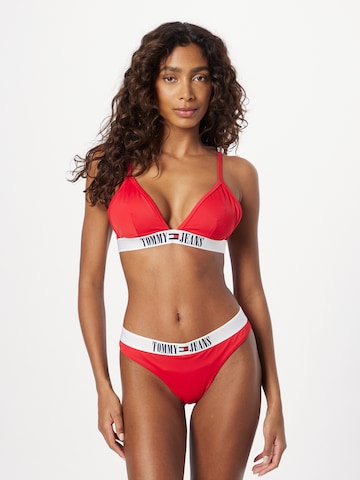 Tommy Jeans Bikinové nohavičky - Červená