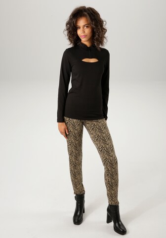 Aniston CASUAL Shirt in Schwarz