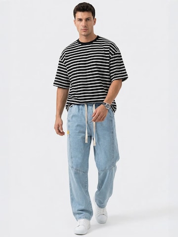 Bigdart Baggy Hose in Blau: Vorderseite