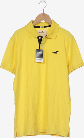 HOLLISTER Poloshirt L in Gelb: predná strana