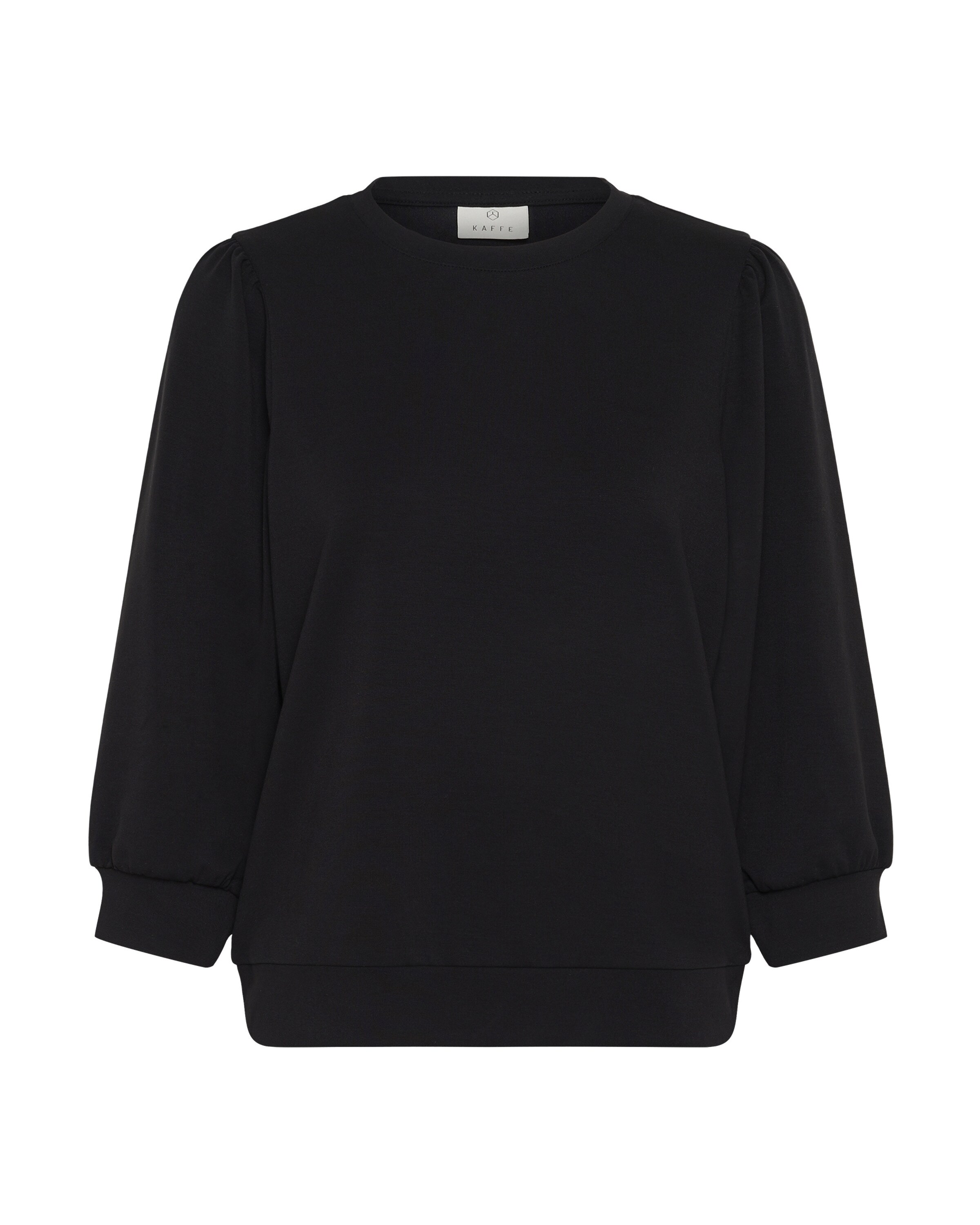 Kaffe - Sweatshirt 'Annie' em preto: frente