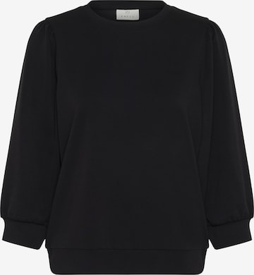 Kaffe - Sweatshirt 'Annie' em preto: frente