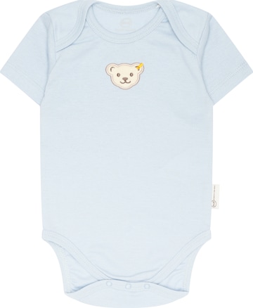 Steiff Collection - Pijama entero/body en azul: frente