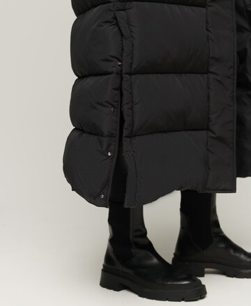 Manteau d’hiver Superdry en noir