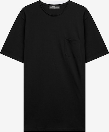 LTB Jeans Shirt 'LTB Jeans Herren-T-Shirt mit regulärer Passform' in Black: front