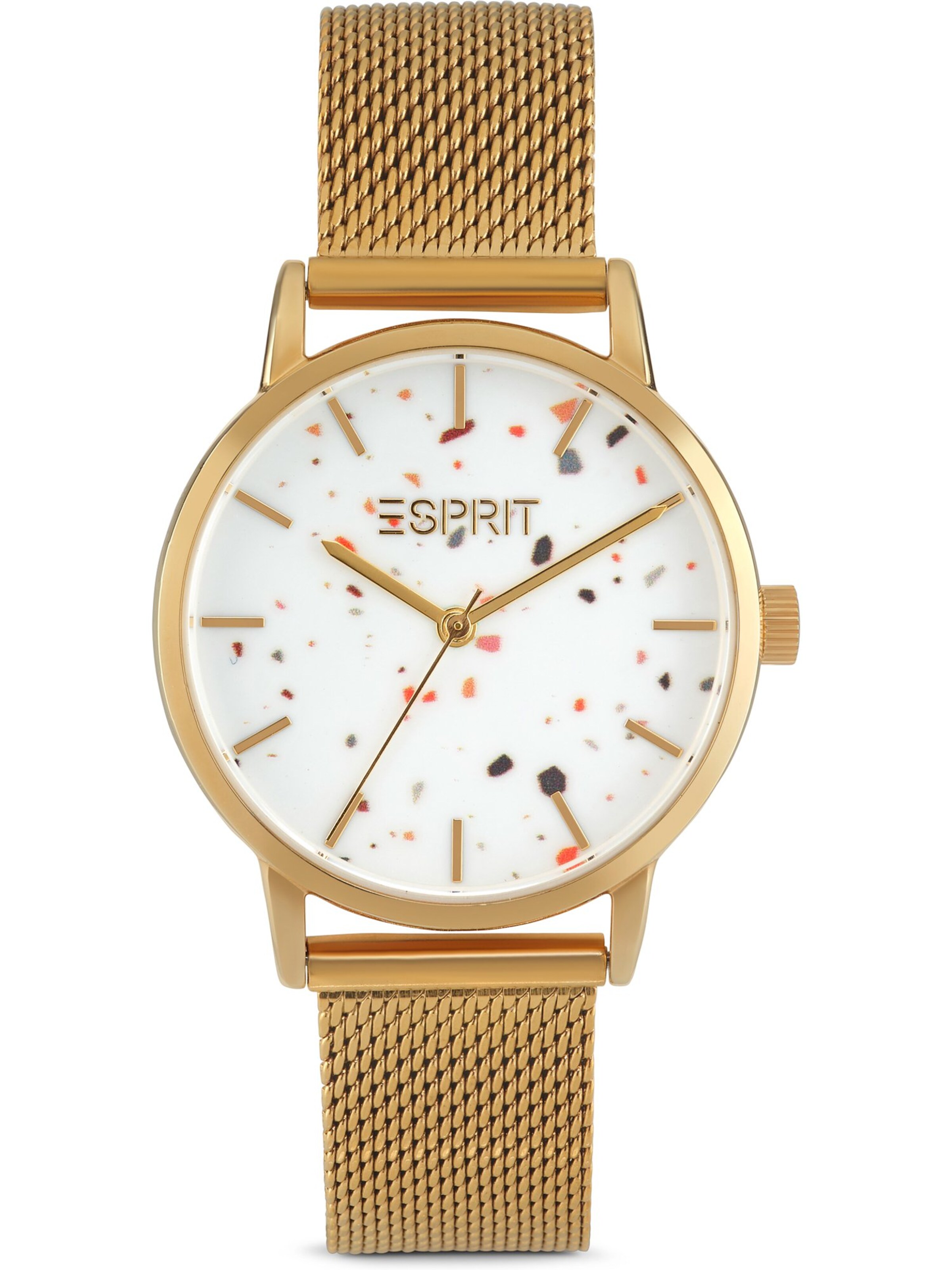 ESPRIT Uhr in Gold: Vorderseite