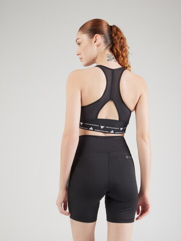 ADIDAS PERFORMANCE Bygelfri Sportbehå 'PWRCT' i svart