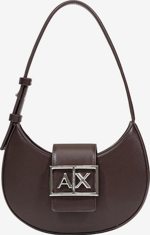 Borsa a spalla 'XW002566 AF12039' di ARMANI EXCHANGE in marrone: frontale