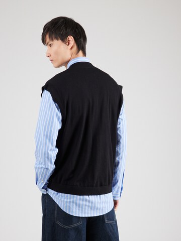 SELECTED HOMME Knit Cardigan 'SLHTRAY' in Black