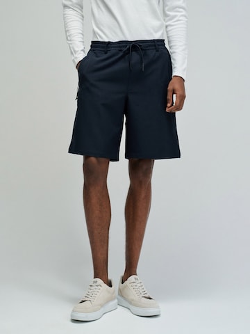 Salsa Jeans Zwemshorts in Blauw: voorkant