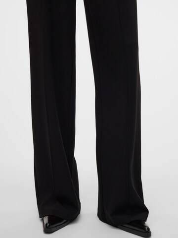 VERO MODA Wide leg Pants 'VMEVA' in Black