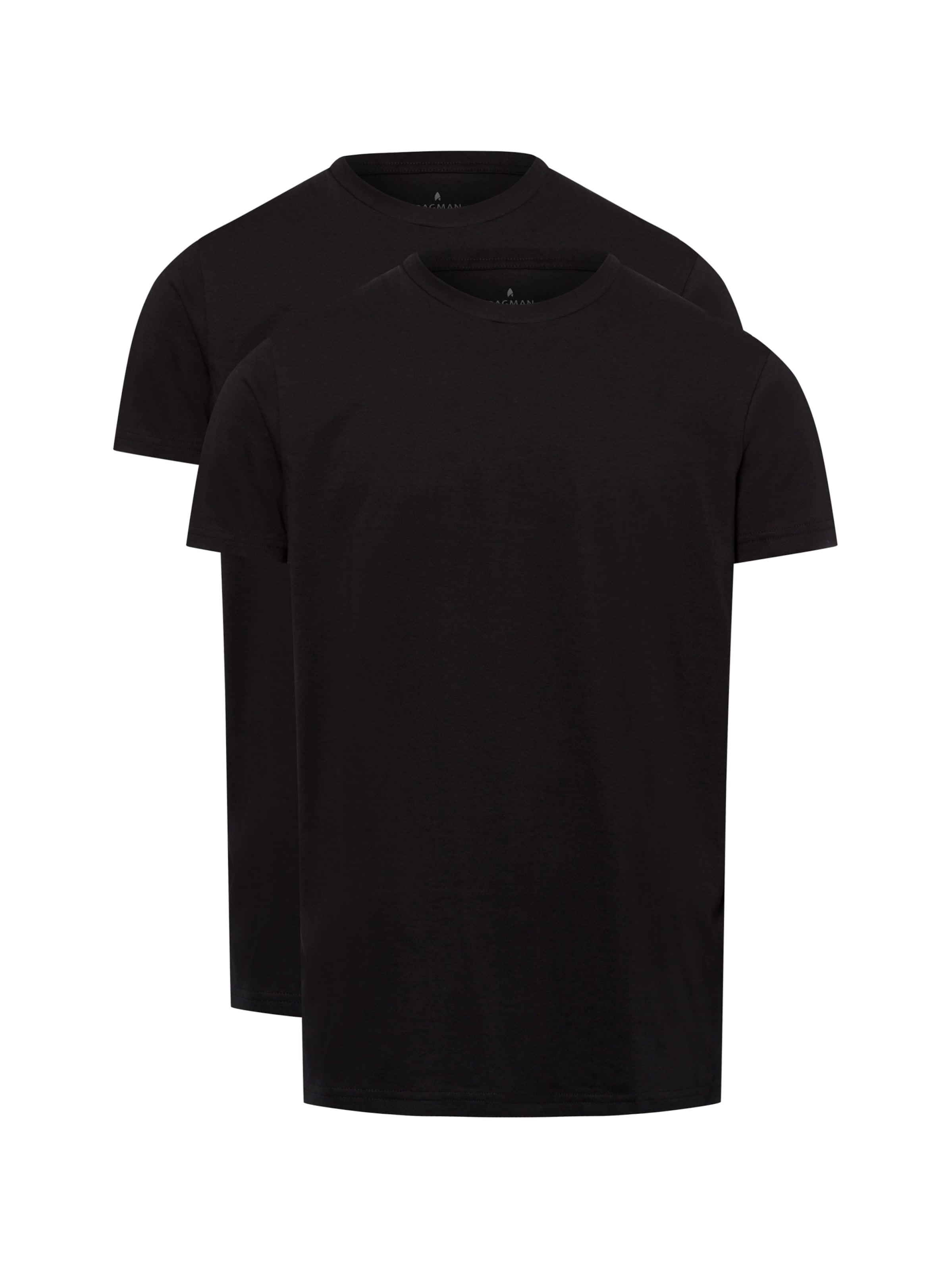 Ragman T-Shirt in Schwarz: Vorderseite