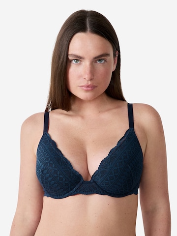 Reggiseno 'Idole' di ETAM in blu: frontale