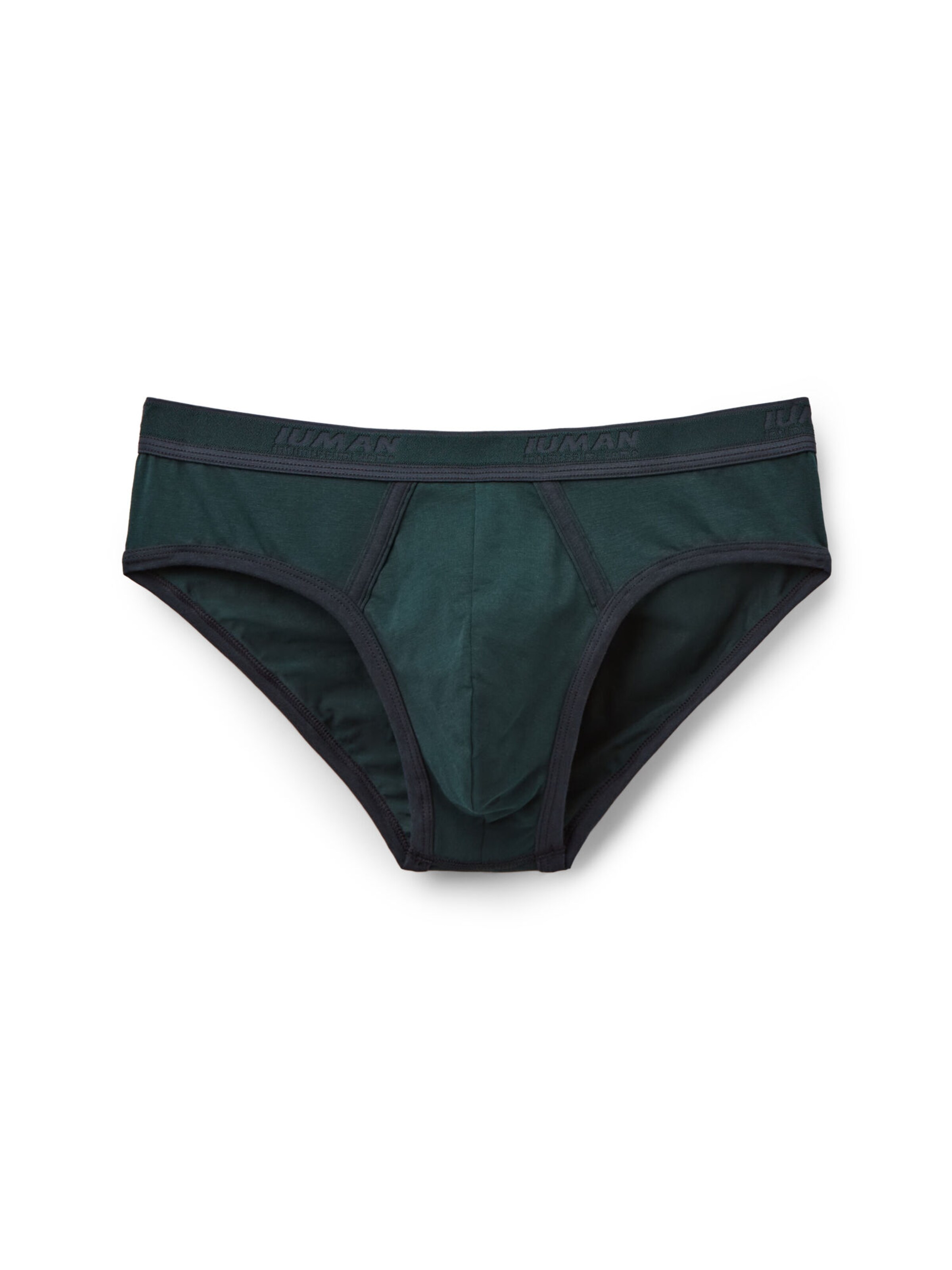 IUMAN Intimissimi Uomo Panty in Green: front