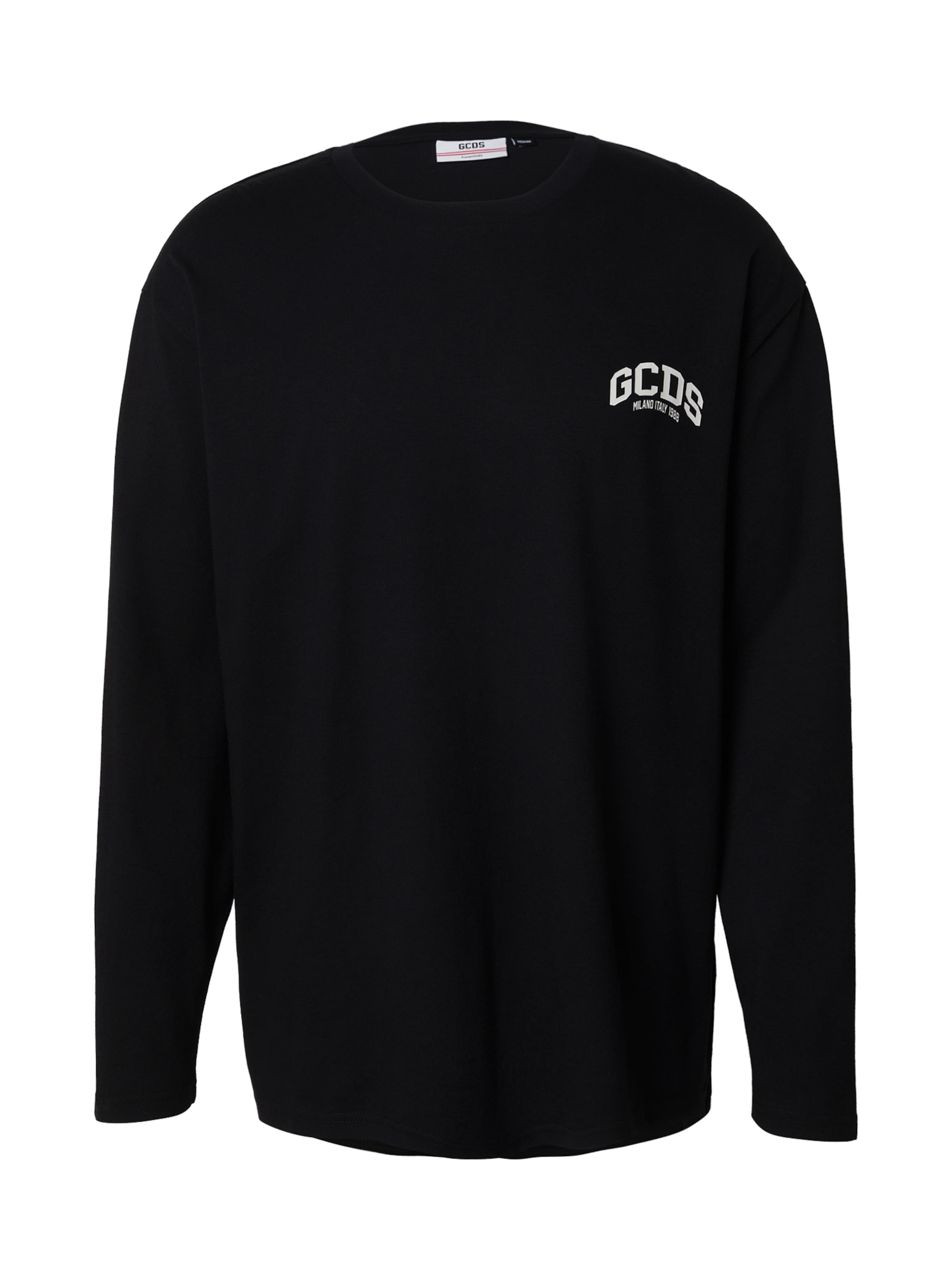 GCDS Tričko - Čierna: predná strana