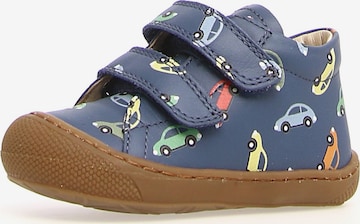 NATURINO First-Step Shoes in Blue: front