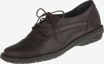 Lei by tessamino Lace-Up Shoes 'Camilla' in Brown: front