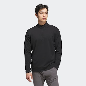 ADIDAS PERFORMANCE Athletic Sweatshirt in Black: front