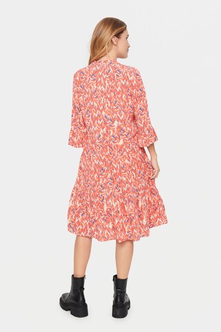 SAINT TROPEZ Dress 'Eda' in Orange