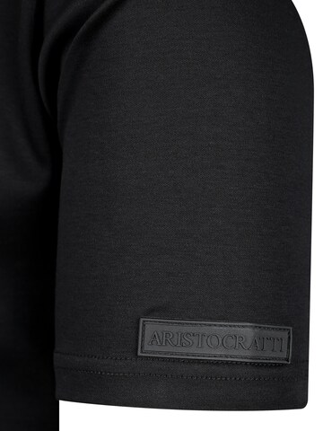 ARISTOCRATTI Shirt 'SIGNATURE – Premium T-Shirt Made from Signature Cotton'‌‌‌‌‌‌‌‌‌ in Schwarz
