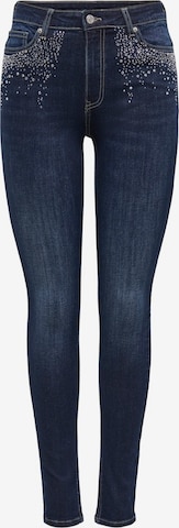 ONLY Skinny Kavbojke 'ONLPAOLA' | modra barva: sprednja stran