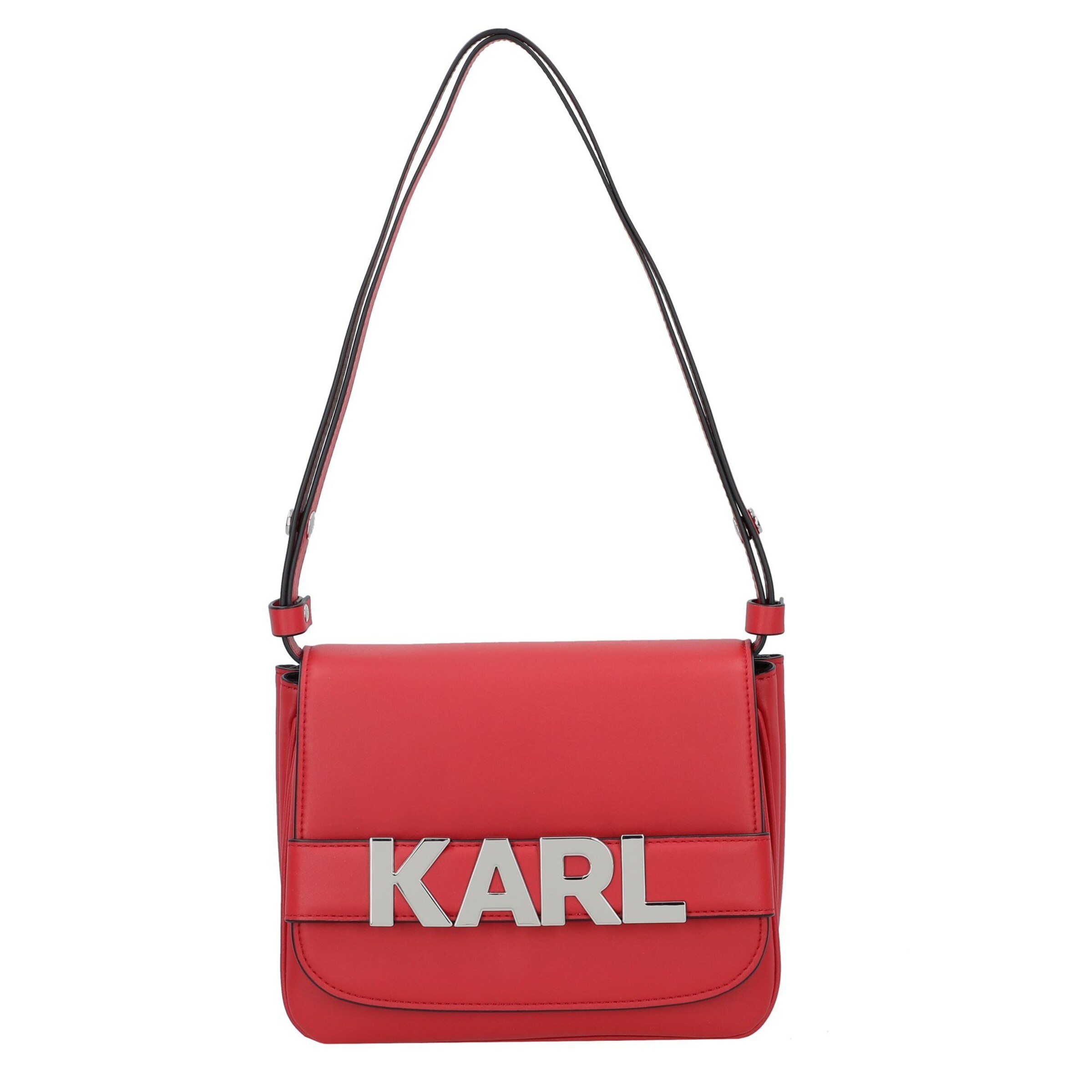 Karl Lagerfeld Schoudertas in Rood: voorkant