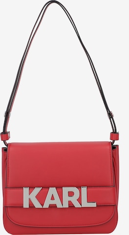 Karl Lagerfeld Crossbody Bag in Red: front