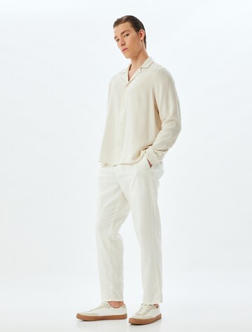 Koton Regular fit Button Up Shirt in Beige