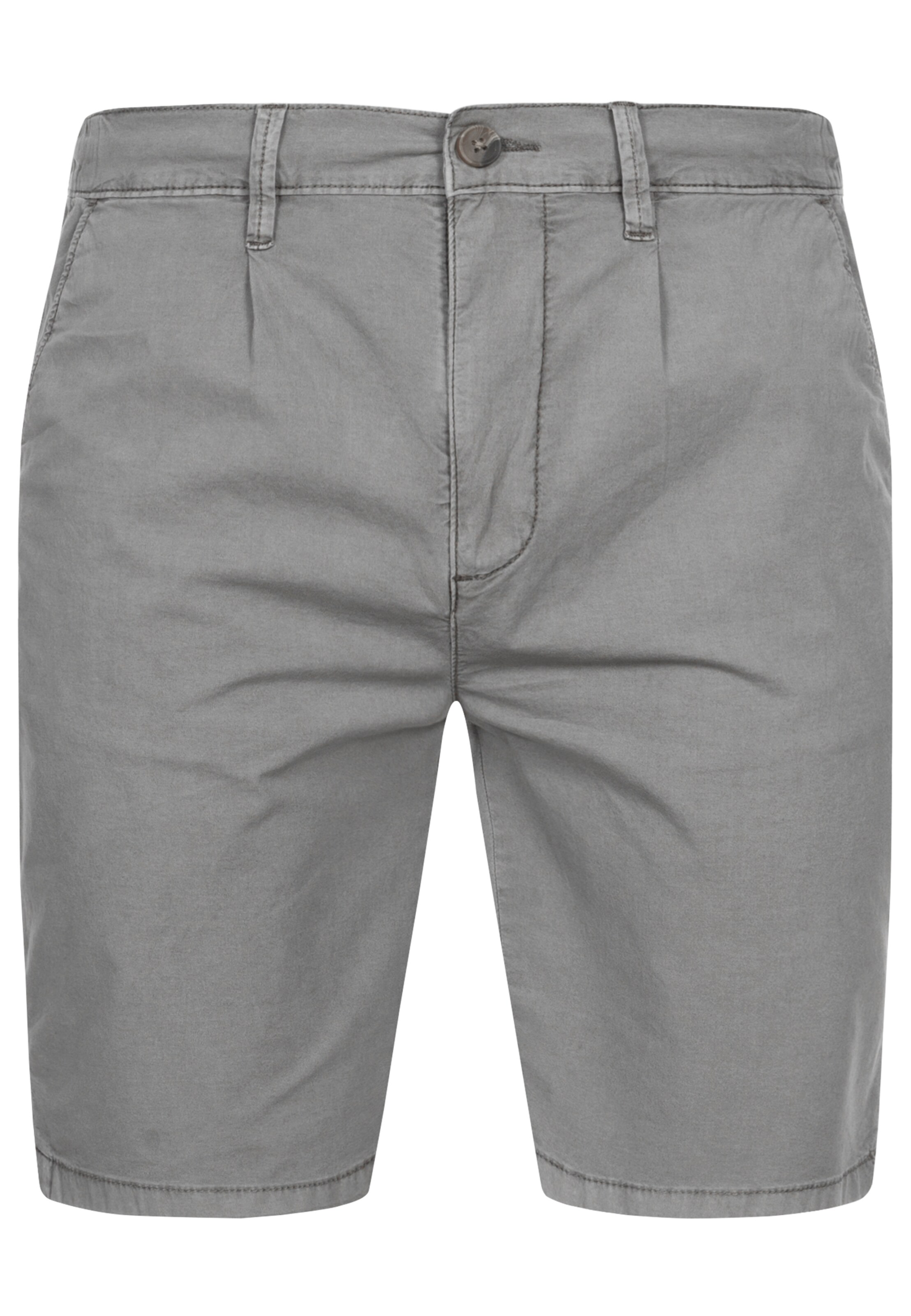 INDICODE JEANS Regular Broek in Grijs: voorkant