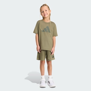 ADIDAS SPORTSWEAR - Chándal 'Seasonals' en verde: frente