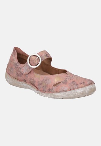 JOSEF SEIBEL Ballerina met riempjes 'Fergey 80' in Roze