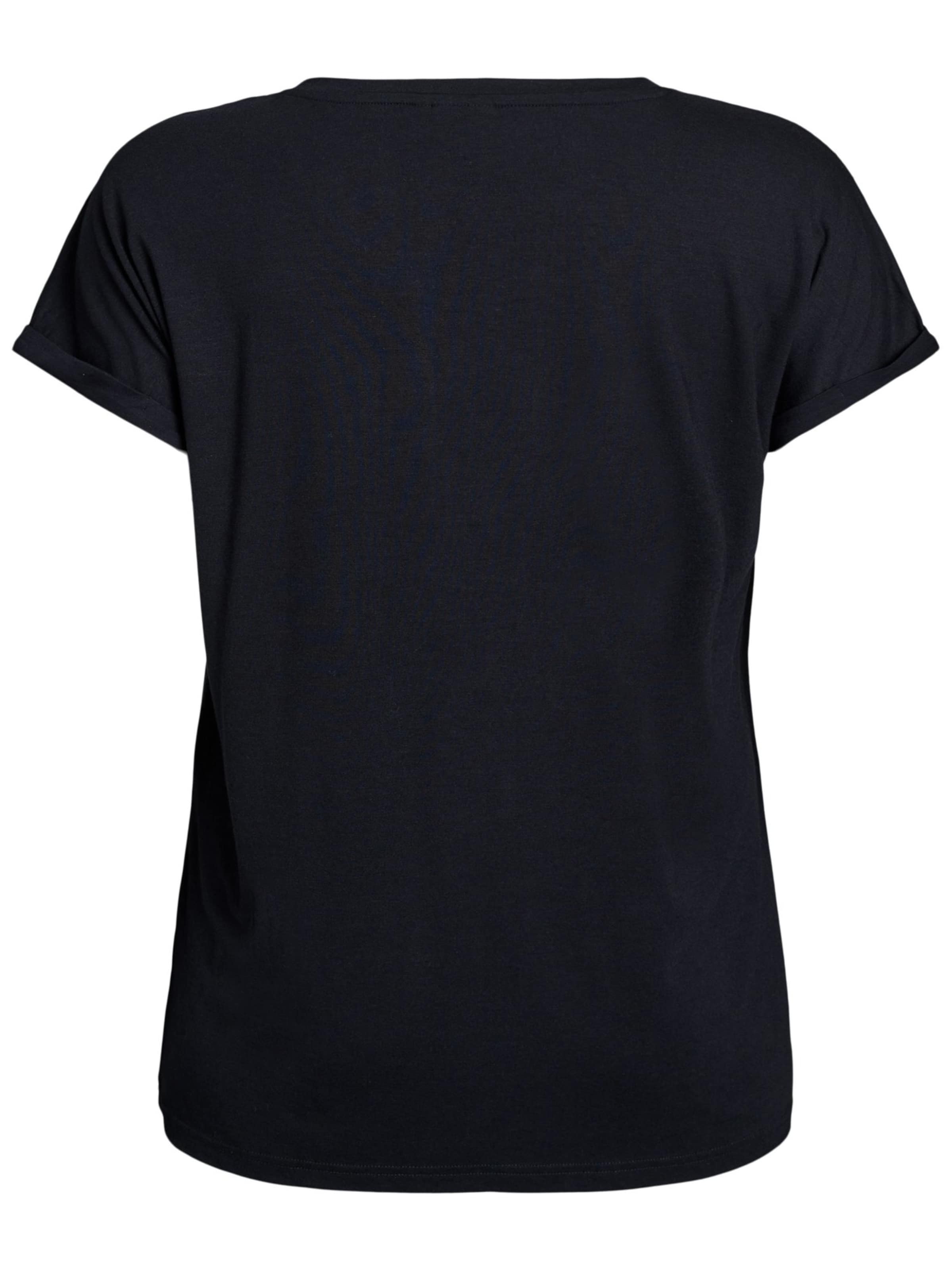 Zizzi Póló 'MANNA' - fekete