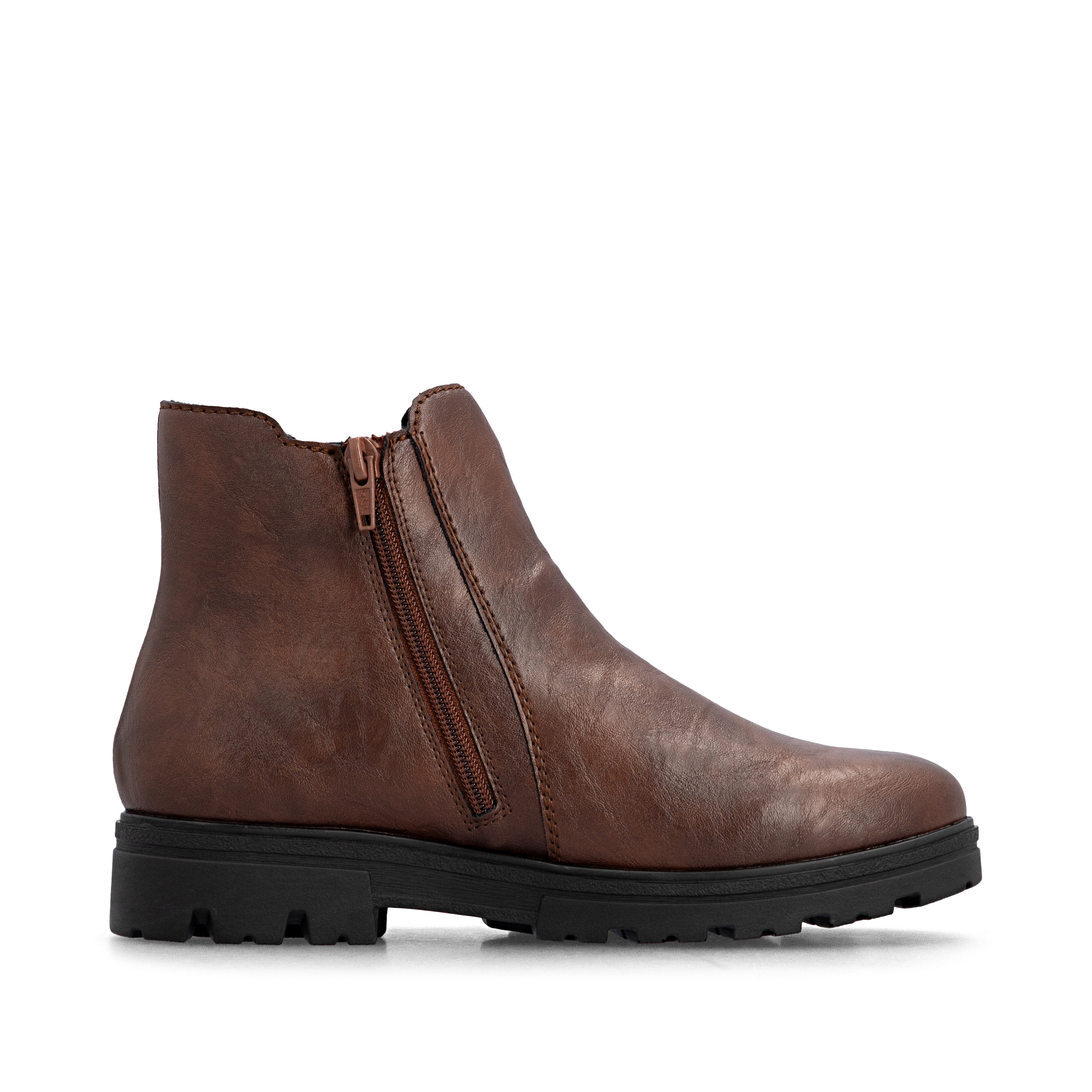 Chelsea Boots Rieker en marron