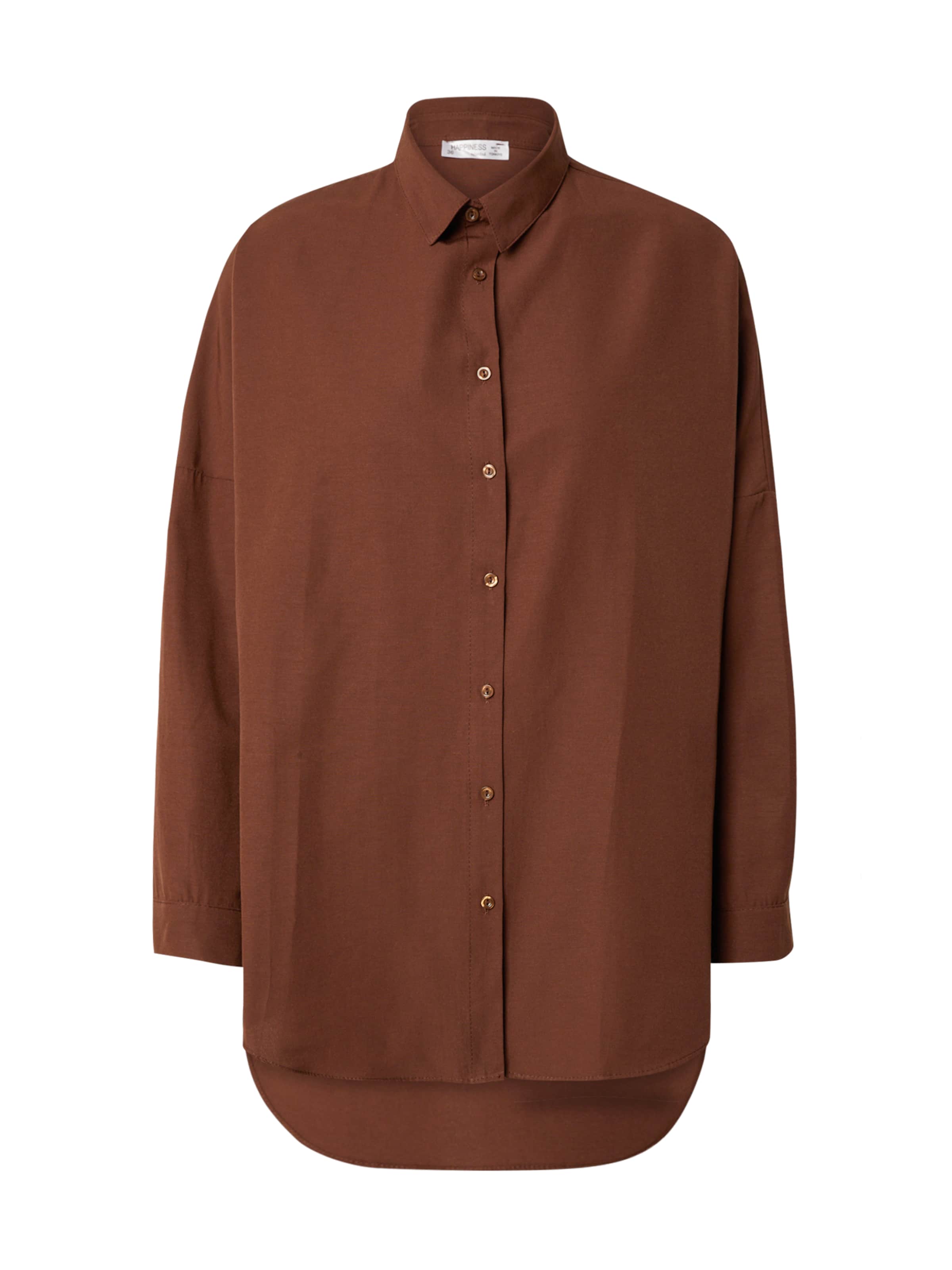 Happiness İstanbul Blouse in Brown: front