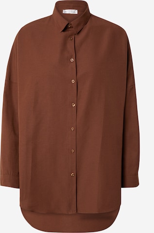 Happiness İstanbul Blouse in Brown: front